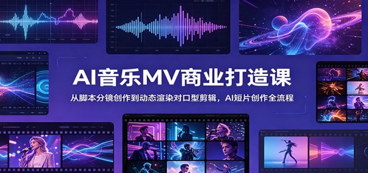 AI����MV��ҵ����Σ��ӽ���ְ����������̬��Ⱦ�Կ��ͼ�����AI��Ƭ����ȫ��