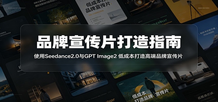 Ʒ������Ƭ����ָ�ϣ�ʹ��Seedance2.0��GPT Image2 ���ʱ�����߶�Ʒ������