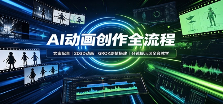 AI��������ȫ���̣��İ�������2D3D������GROK�������־���ʾ��ȫ�׽�ѧ