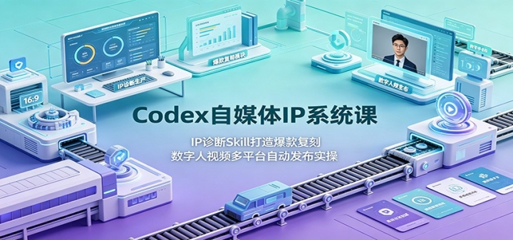 Codex��ý��IPϵͳ�Σ�IP���Skill���챬��̣���������Ƶ��ƽ̨�Զ�����