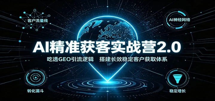 AI��׼���ʵսӪ2.0����͸GEO�����߼������Ч�ȶ��ͻ���ȡ��ϵ