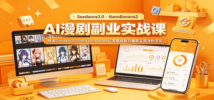 AI���縱ҵʵս�Σ���ͨSeedance2.0��NanoBanana2��������̱���ʵ���Ƿ۱�