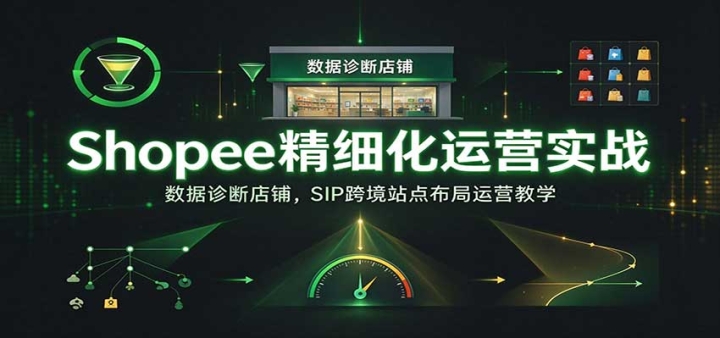 Shopee��ϸ����Ӫʵս��������ϵ�����SIP�羳վ��ṹ��Ӫ��ѧ�����ס�