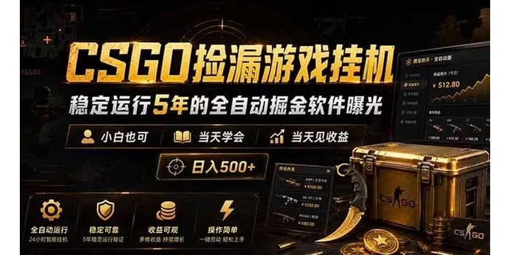 CSGO��©��Ϸ�һ����ȶ�����5���ȫ�Զ���������ع⣬��������棬����500