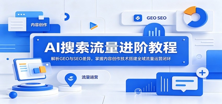 AI�����������׽̳̣�����GEO��SEO���죬�������ݴ��������ȫ��������Ӫ
