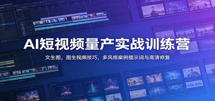 AI����Ƶ����ʵսѵ��Ӫ������ͼ��ͼ����Ƶ���ɣ���������ʾ���������