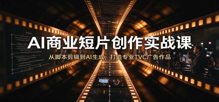 AI��ҵ��Ƭ����ʵս�Σ��ӽű�������AI���ɣ�����רҵTVC�����Ʒ