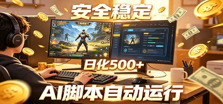 ������ȫ�Զ��һ���AI�ű���׬���ջ�500+